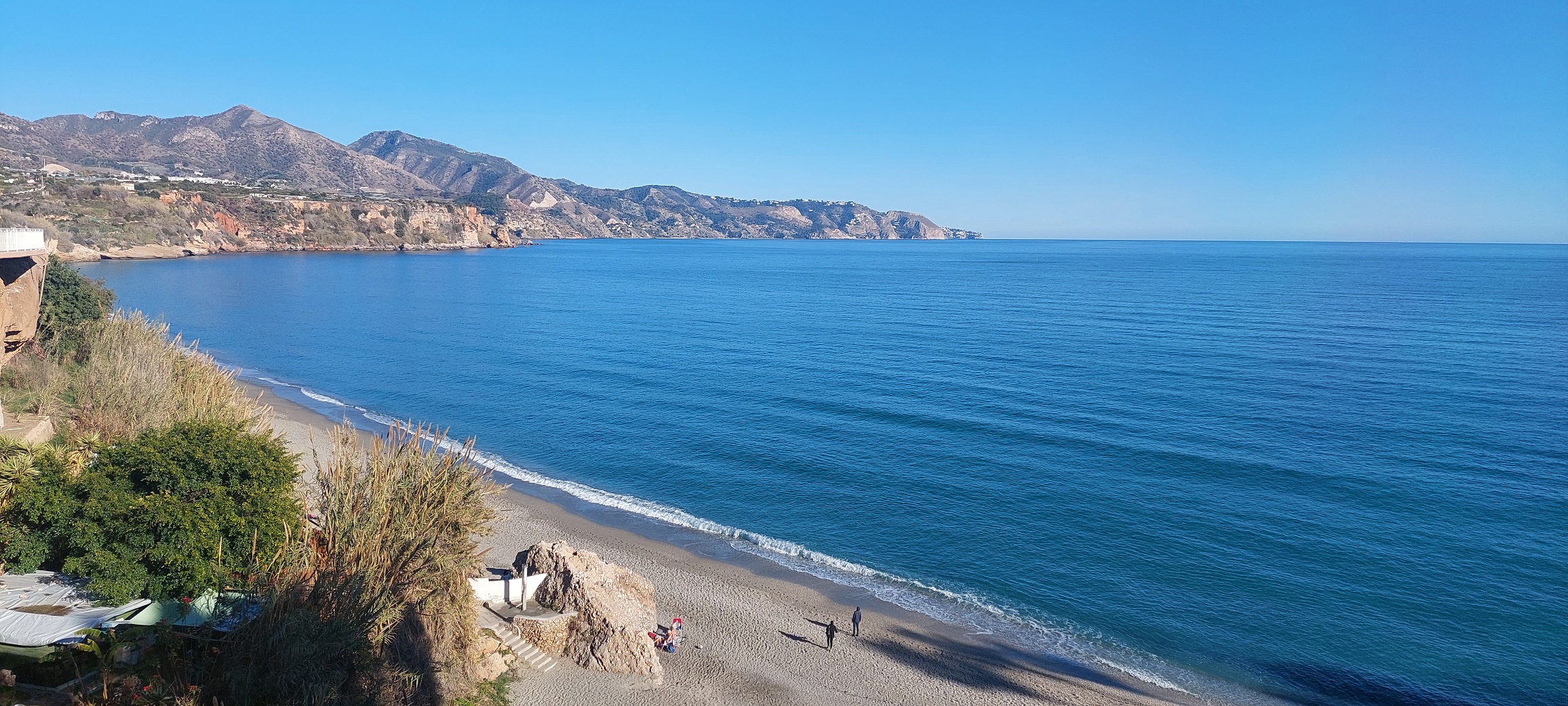 Playa de Carabeillo en Nerja